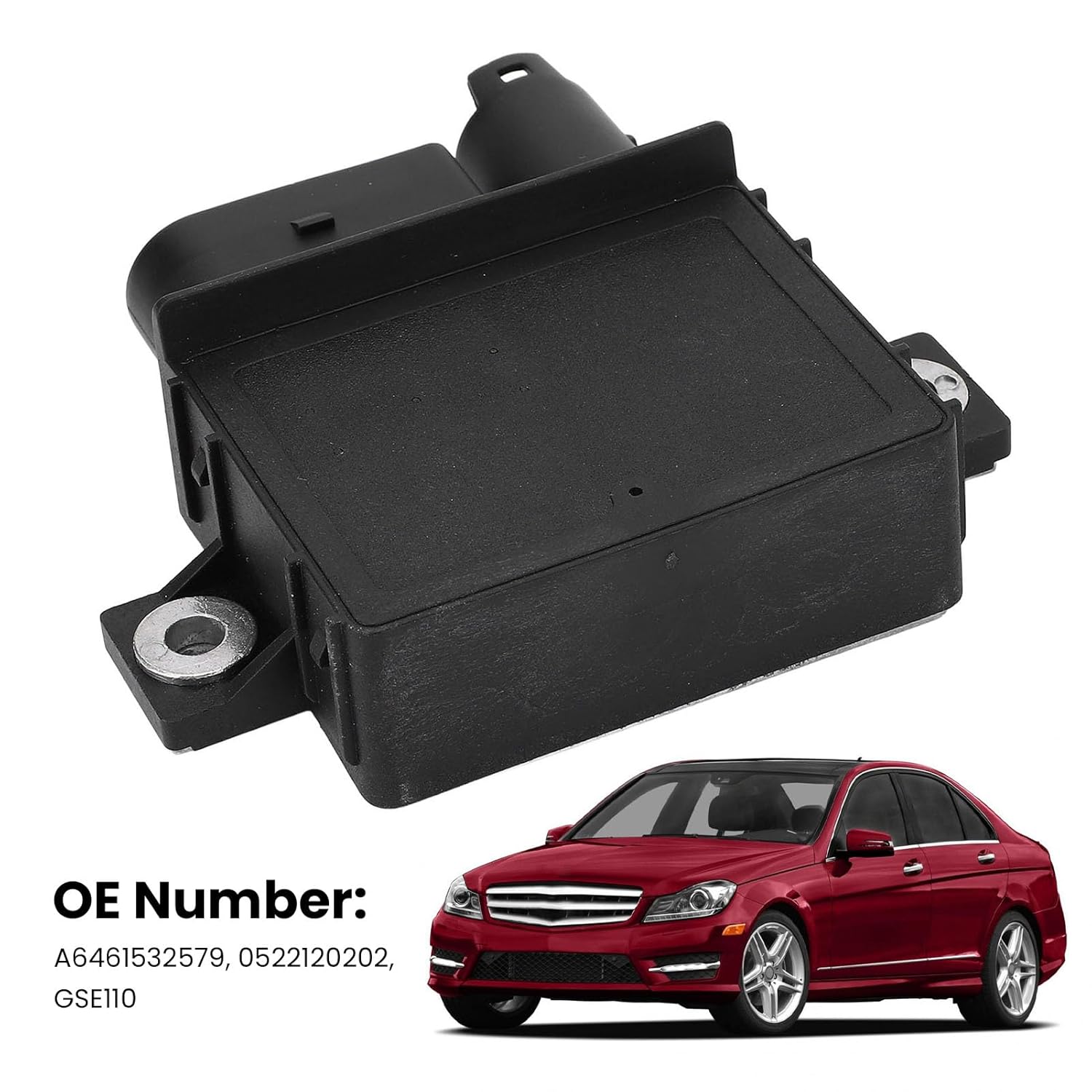 Qqmora Glow Plug Control Unit Relay Efficiently Regulates Power Supply Smooth Starts C Class E Class Replacement, Glow Plug Relay System Control Unit