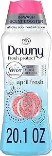 Sponsored Ad - Downy Fresh Protect with Febreze Odor Defense Laundry Scent Beads for Washer, April Fresh, 20.1 Oz