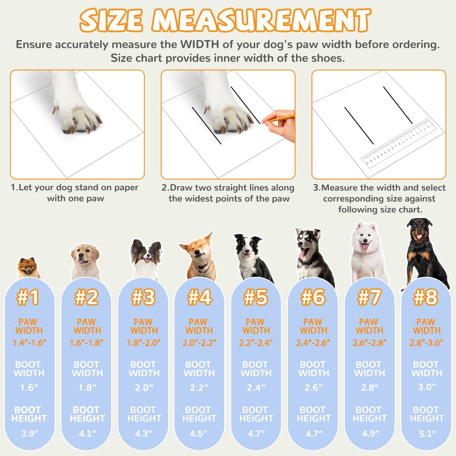 Chaussures pour chiens de taille moyenne et grande - Chaussures respirantes pour trottoir chaud, bottes pour chien et protections de pattes pour éviter le léchage - Bottes antidérapantes avec