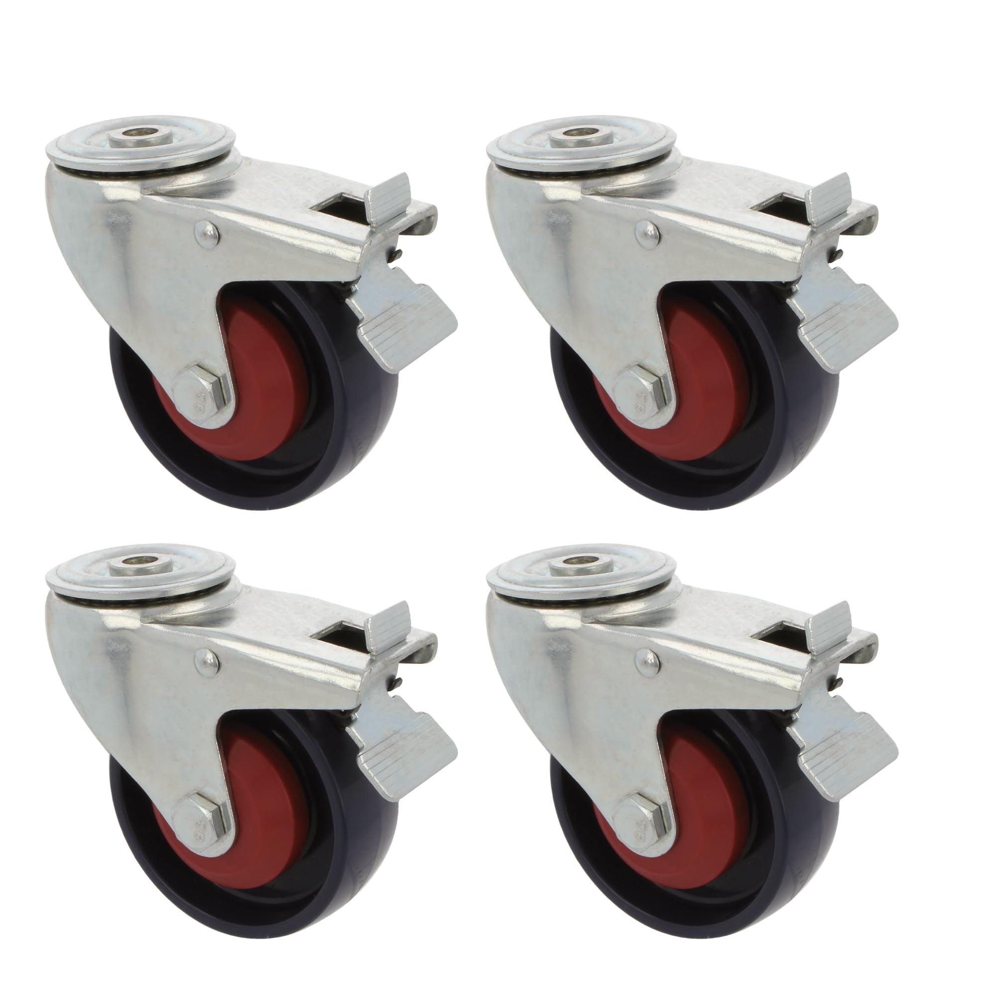 Amig - Set of 4 Brake Castors