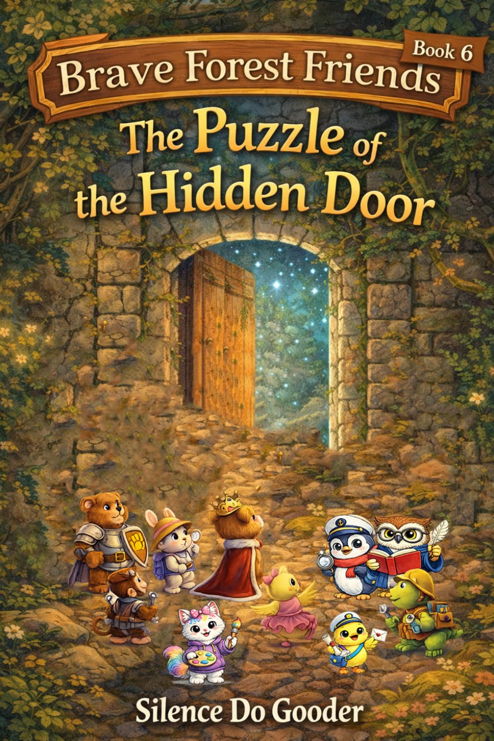 Brave Forest Friends - The Puzzle of The Hidden Door: Book 6