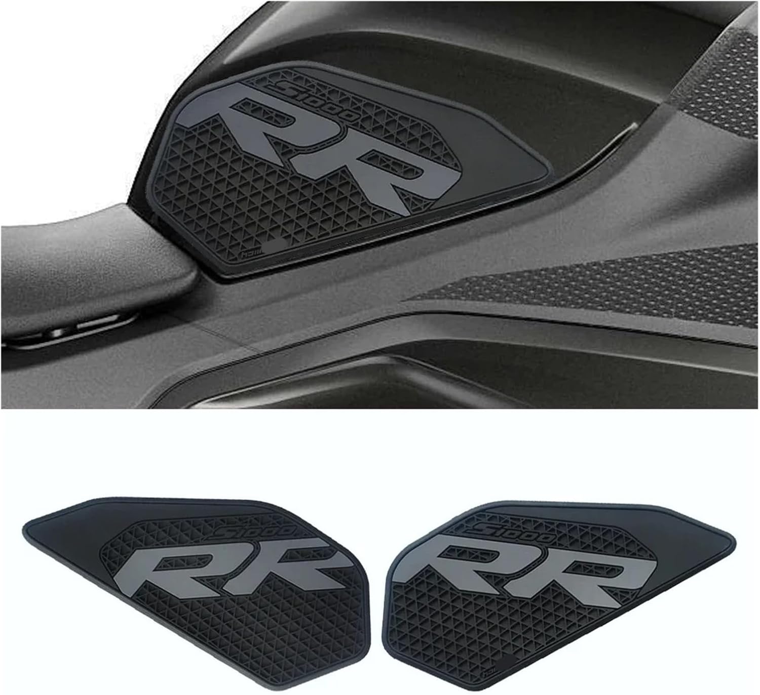 Motorcycle Tank Sticker for B&M&W& S1000RR 2019-2021 Motorcycle Accessories Side Fuel Tank Pad Knee Grip Sticker Traction Protection.