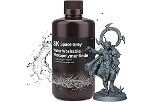 ELEGOO 8K Water Washable Resin, So Clean, So Precise!
