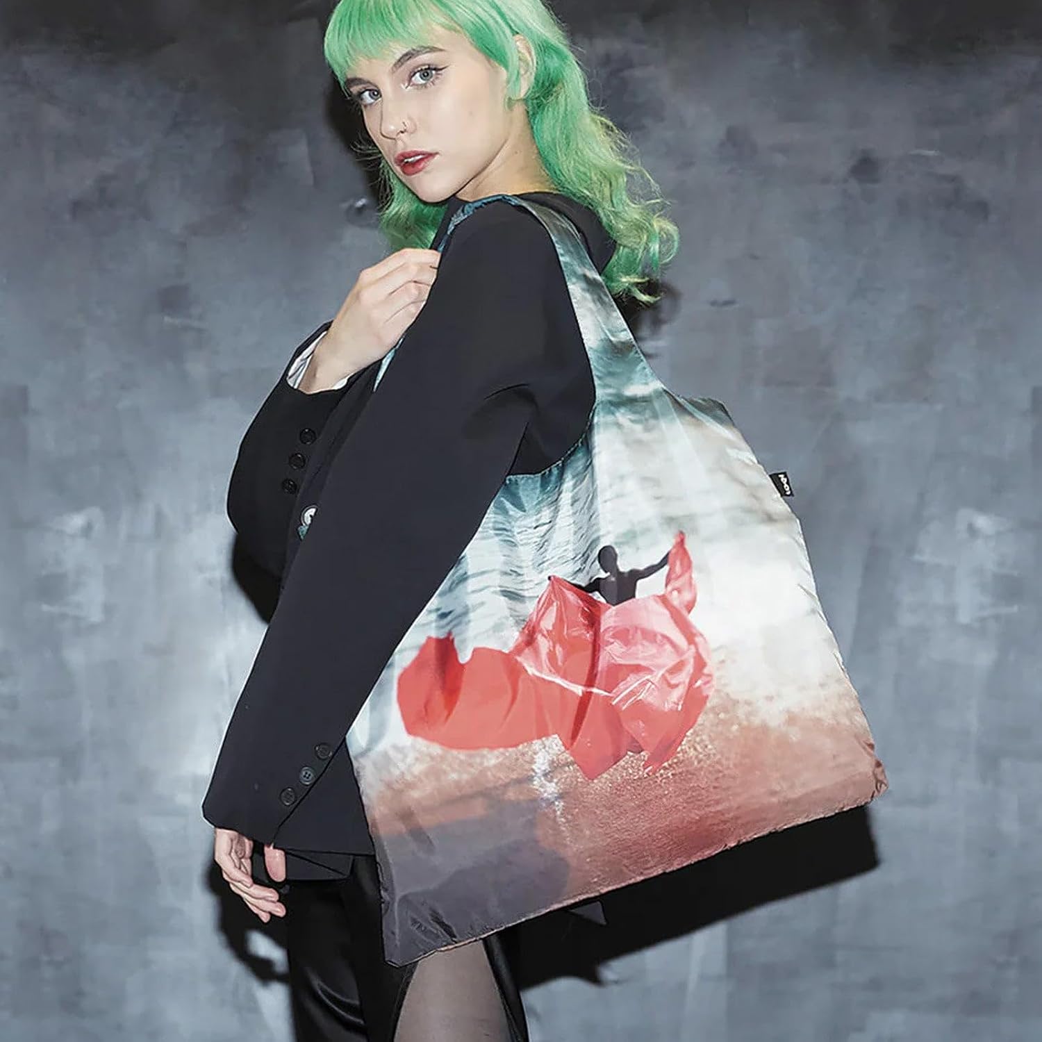 allydrew LOQI STOCK and DE MIDDEL Recycled Reusable Shopping Bag