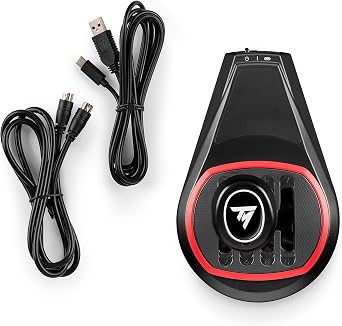 Domestic Genuine Thrustmaster Thrustmaster Shifter TH8S Gran Turismo 7 PS5 PS4 PC Xbox T300 T598 T-GT II Compatible Hankon Racing Game 8 Speed Metal Shift Lever Force Feedback System Domestic Genuine Product