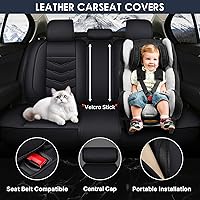Vista 5 de Funda de asiento de automóvil para Chevrolet Cruze 2011-2019, funda de cojín duradera, resistente al desgaste, impermeable, transpirable, sin olor
