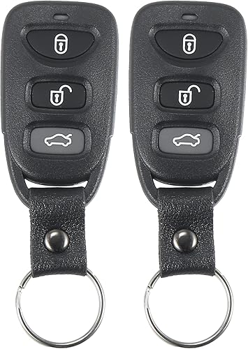 X AUTOHAUX 2 unids 315MHz 4 botón coche entrada sin llave control remoto llavero para Kia Optima 2011 2012 2013 NYOSEKS-TF10ATX