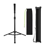 Hikeen Baseball Tees - Batting Tee with Portable Tripod Stand for Softball Hitting Training, Includes Carrying Bag
