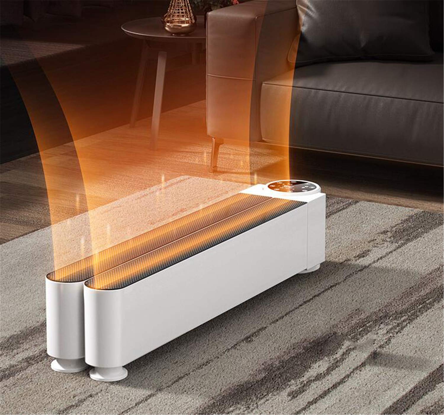 Buy ZJDU Baseboard Heater with Remote, Electric Skirting Board
