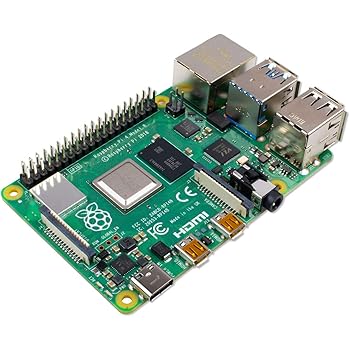 Raspberry Pi 4 Modèle B 4 Go ARM-Cortex-A72 4 x 1,50 GHz, 4 Go de RAM, WLAN-AC, Bluetooth 5, LAN, 4 x USB, 2 x Micro HDMI