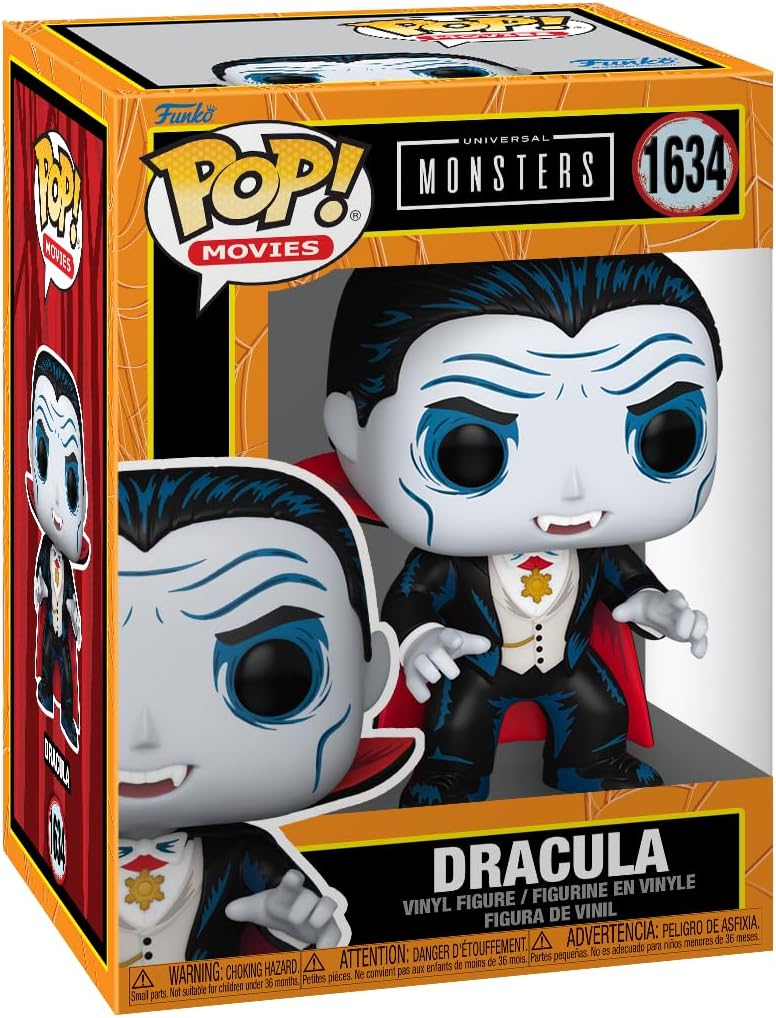 POP! Movies: Universal Monsters - Dracula - Collectable Vinyl Figure - Gift Idea - Official Merchandise - for Kids & Adults - Horror Fans - Model Figure for Collectors and Display