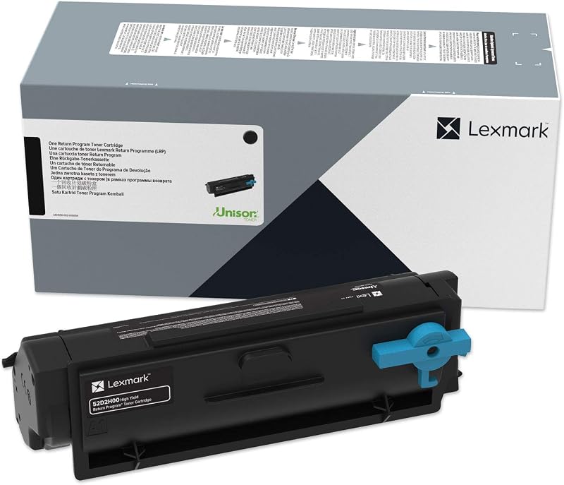 Lexmark B3340, B/MB3442 Cartucho de tóner 3K del programa de devolución (B341H00), 1 unidad | Impresión de documentos de alto rendimiento con capacidad de 3000 páginas para impresoras series B3340 y B3442