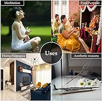 Vista 2 de HEM 120 varillas de incienso de naranja vainilla