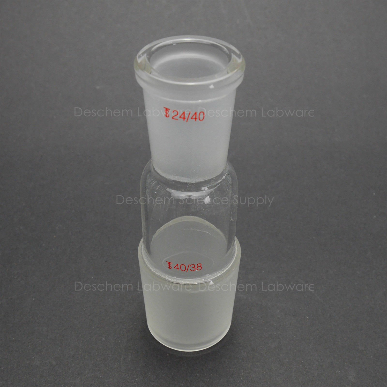 Glas-Transfer-Adapter Von 24/29 Schliff Zu 24/40 Außenschliff – Borosilikat G3.3, Für Laborglas Und Destillation