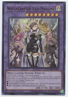 Witchcrafter Vice-Madame - MAMA-EN020 - Ultra Rare - 1st Edition
