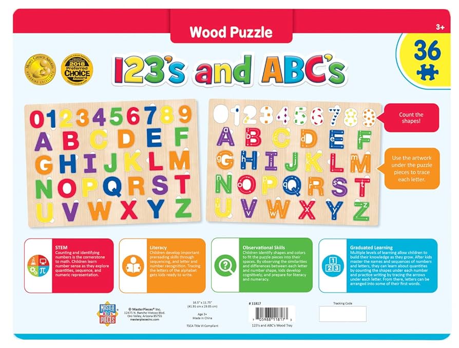 Amazon.com: MasterPieces 44 Piece Jigsaw Puzzle for Kids