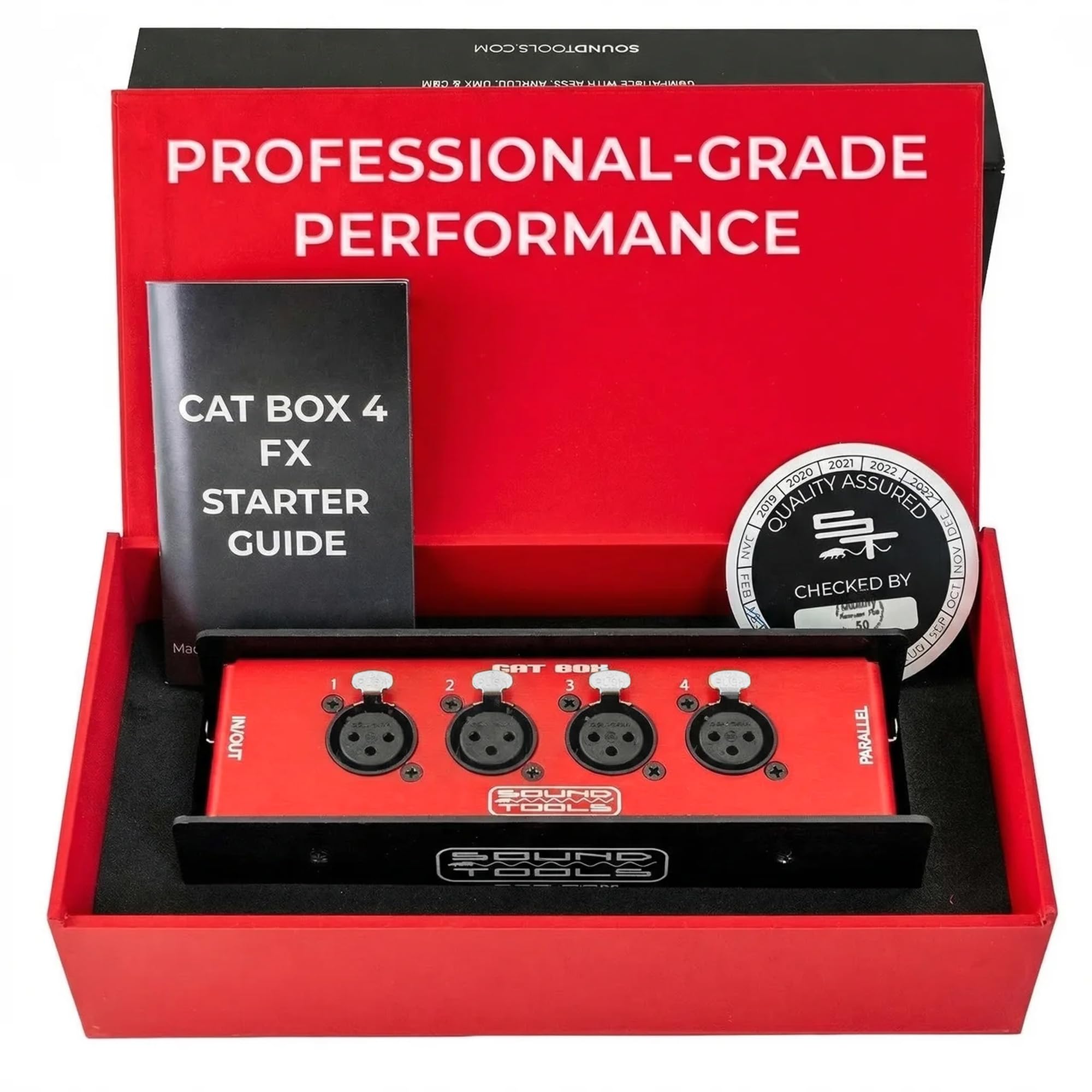 Amazon | Sound Tools CAT Box FX – 4メス パッシブアナログオーディオ