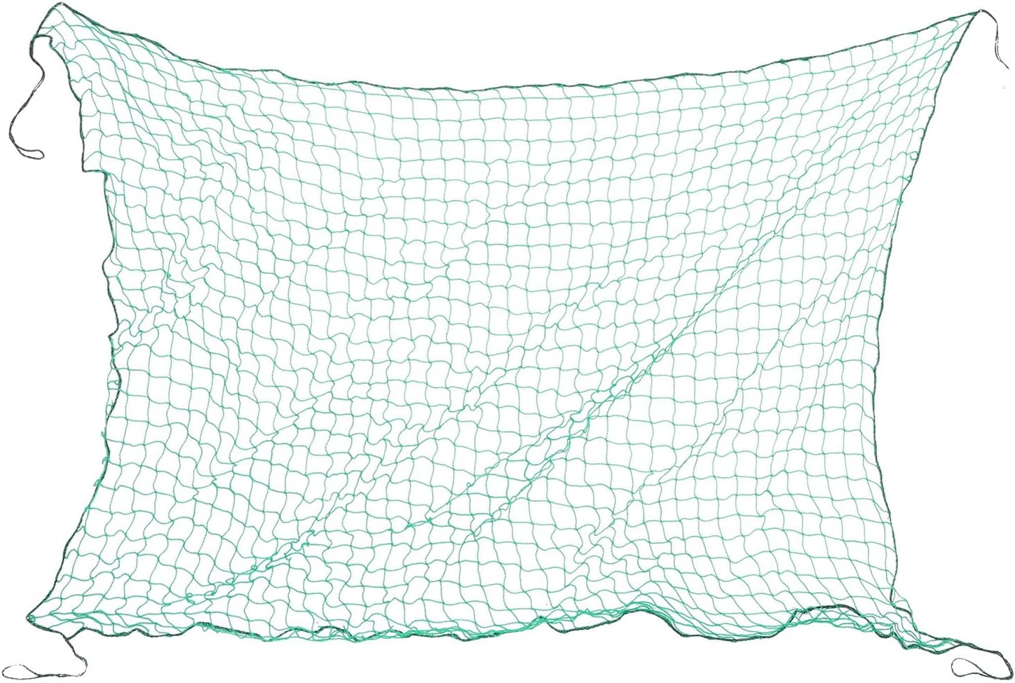 Heavy Duty Truck Cargo Net for Pickup Truck Bed 2.5x3.5m with Elastic Bungee Cord and Metal Hooks, Stretchable Car Cargo Net for Secure Load and Trailer Use