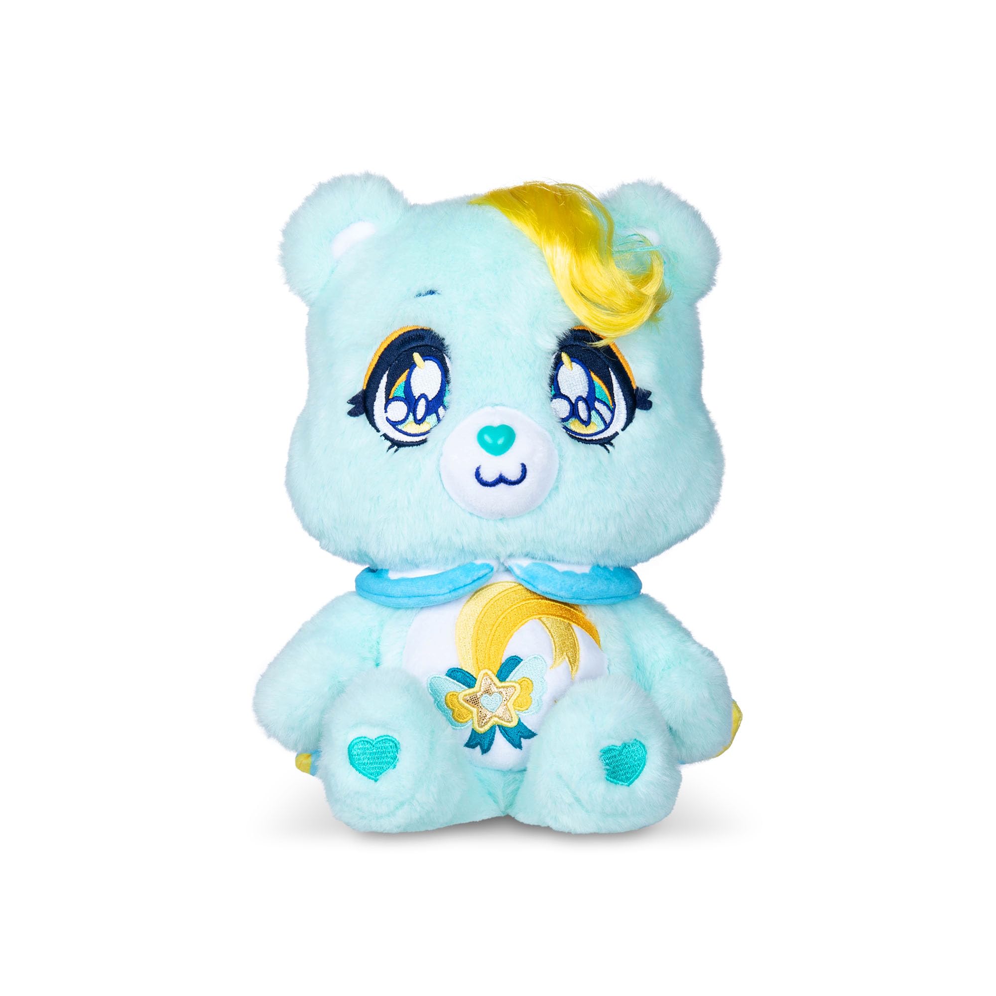 Basic Fun Care Bears Treasure Box – Juego De 4 Peluches De Gorro De 36,8 Cm, Suaves Y Tiernos Para Coleccionar Y Jugar, +3 Años