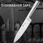 Knife Set - Kitchen Knife Set 15 Pieces Japanese Stainless Steel Knife Block Set with Sharpener - Dishwasher Safe Kitchen Knives - Ultra Sharp Chef Knife Set, Silver