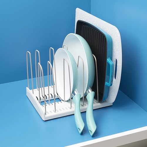 Miniatura 3 de YouCopia StoreMore - Estante de utensilios de cocina con alambre adicional, juego de 4 separadores