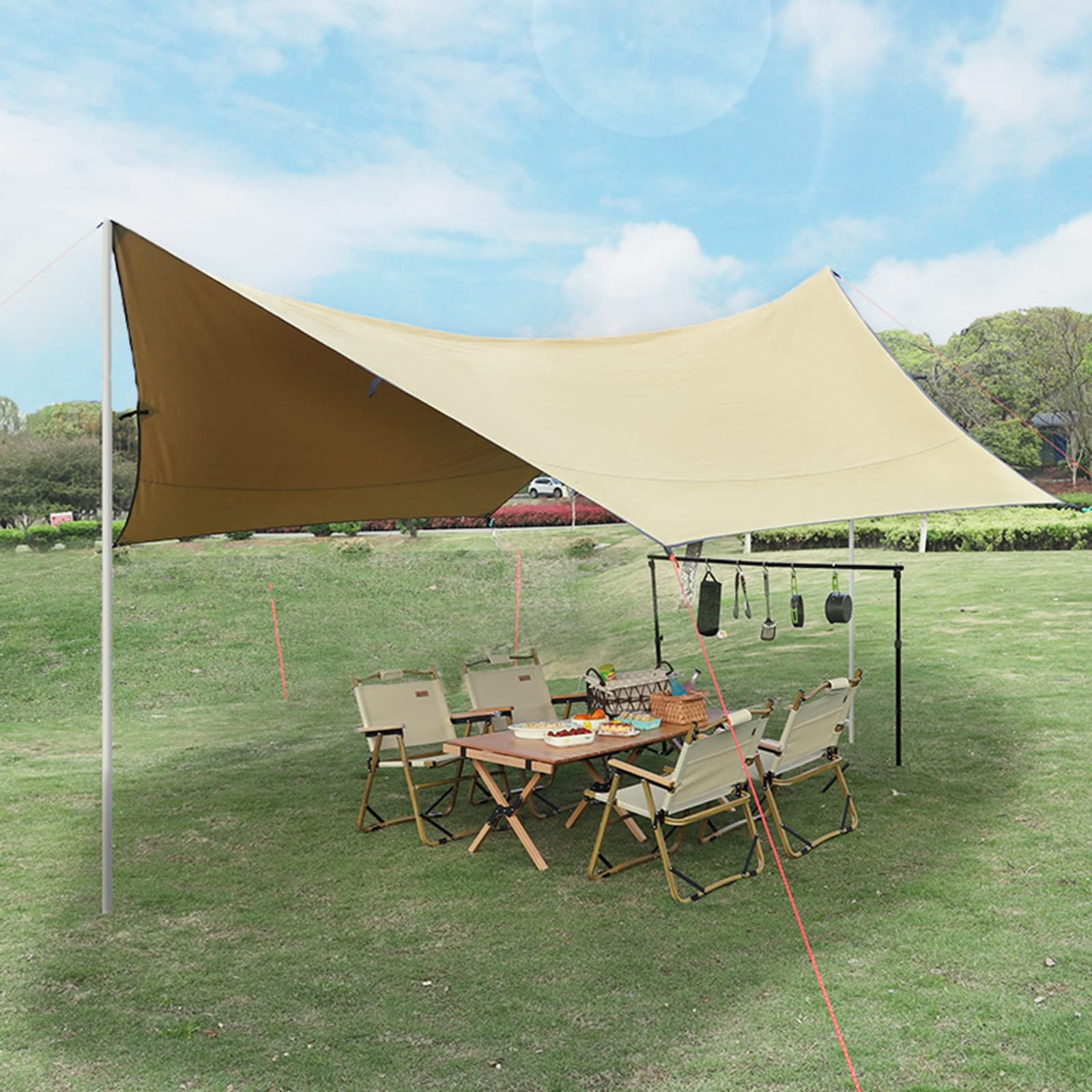 テント　ポール Amazon | FLYFLYGO アルミテントポール タープポール 2本セット