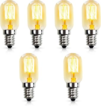 15W E14 Screw Salt Lamp Bulbs 230V,Scentsy Light Small Edison Screw Bulb [Energy Class A]
