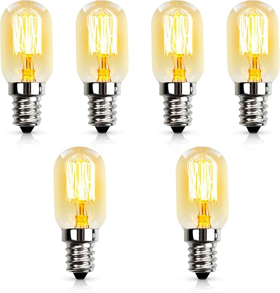 15W E14 Screw Salt Lamp Bulbs 230V,Scentsy Light Small Edison Screw Bulb [Energy Class A]