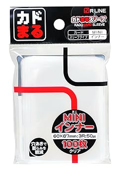 Amazon | R LINE カードスリーブ MINI インナー サイズ:60×87mm