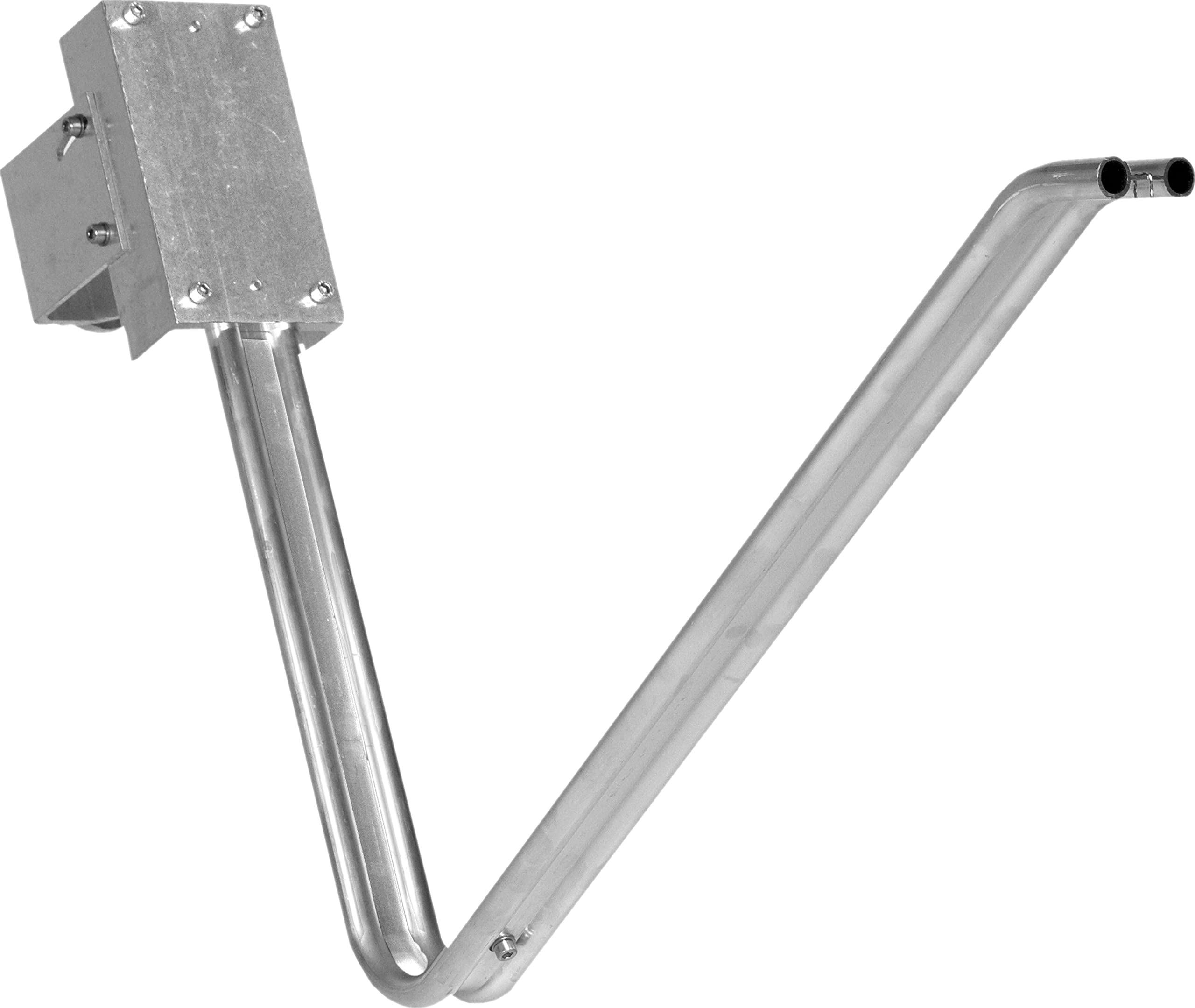 TechniSAT SATMAN 850 PLUS Satellitenschüssel 85 cm Sat Anlage Antenne mit Mast- und AZ/EL-Halterung Grau