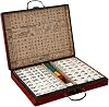 Classic Mahjong Game Set,Retro Mahjong,Mahjong Set With Box,Chinese Traditional Mahjong Set,Ideal Board Game,Antique Mahjong,for Party Family Game