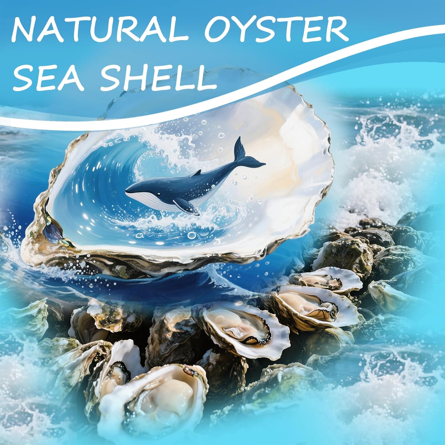 25pcs Concave Oyster Shells for Crafts 4"-5" Large Oyster Shells Bulk for Home Vase Filler Crafts Sea Shells Crafting Decorating Xmas Ornaments Diy Arts and Painting Wedding Home Decor (4"-5"-25pcs)