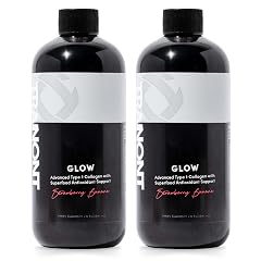 Tranont Glow Liquid Collagen for Women Multi Collagen Peptides with Hyaluronic Acid Biotin Hair Skin Nail Support Hydrolyzed