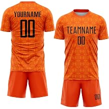 Custom Soccer Jersey Athletic T-Shirts & Shorts Set Youth Men Women Personalized Sports Uniform Printed Name Number Logo