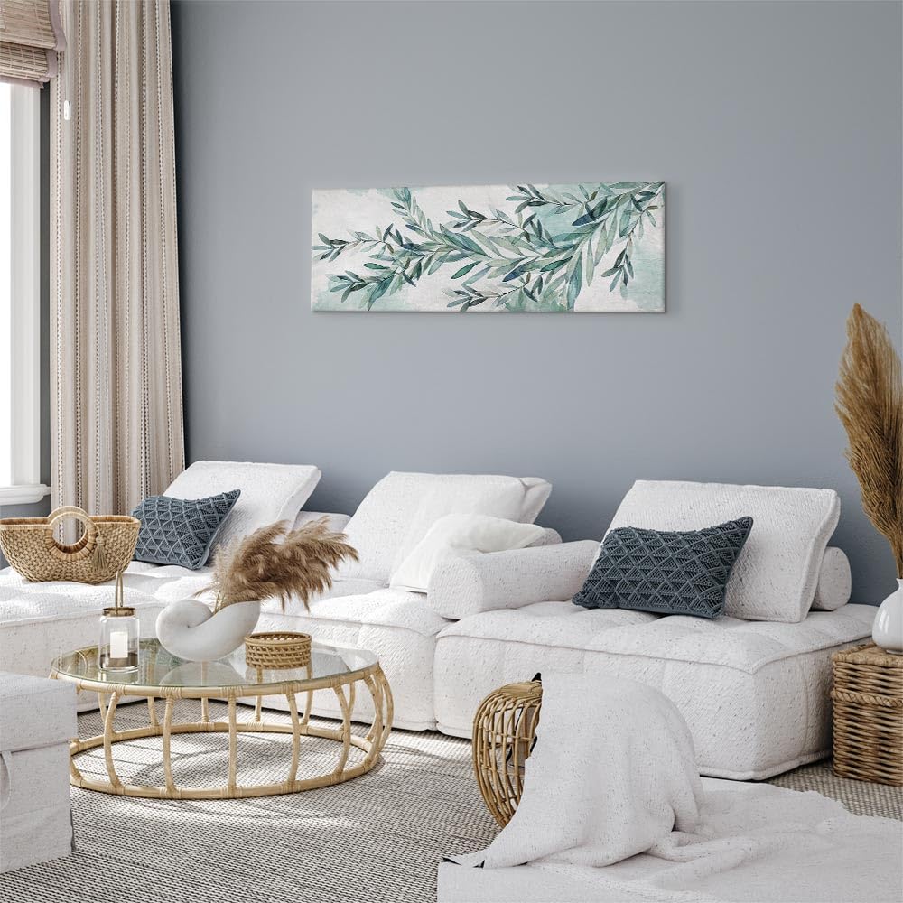 murando - Quadro Acustico Foglie 1 pezzo schiuma acustica Quadri Moderni Camera da Letto Matrimoniale - Stampa su Tela - Pannelli Fonoassorbenti Decorativi - Fonoassorbente Acustiche