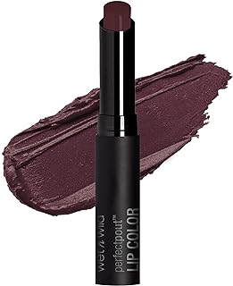 wet n wild Perfect Pout Lipstick, Dark Red My Blackberry Broke, Vegan | Gluten-Free | Cruelty-Free | Lip Color, Lip Color