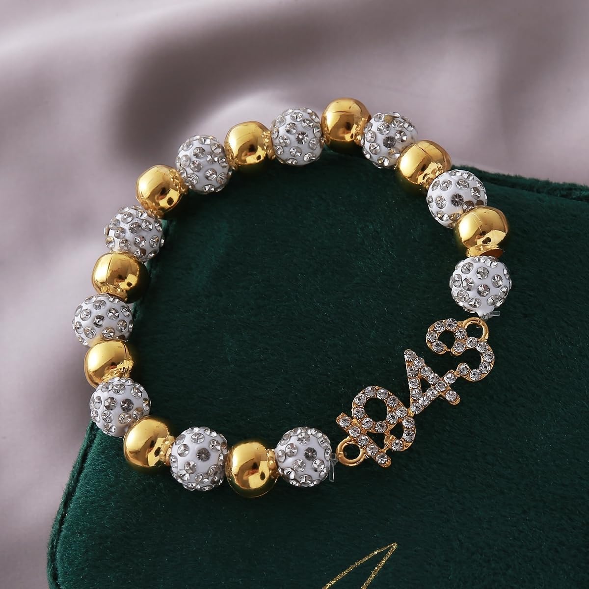 Elastic Adjust Metal Figure Number 1943 Sorority Bracelets Women Greek Letters Sign SGR Members Gifts Jewelry - Image 8