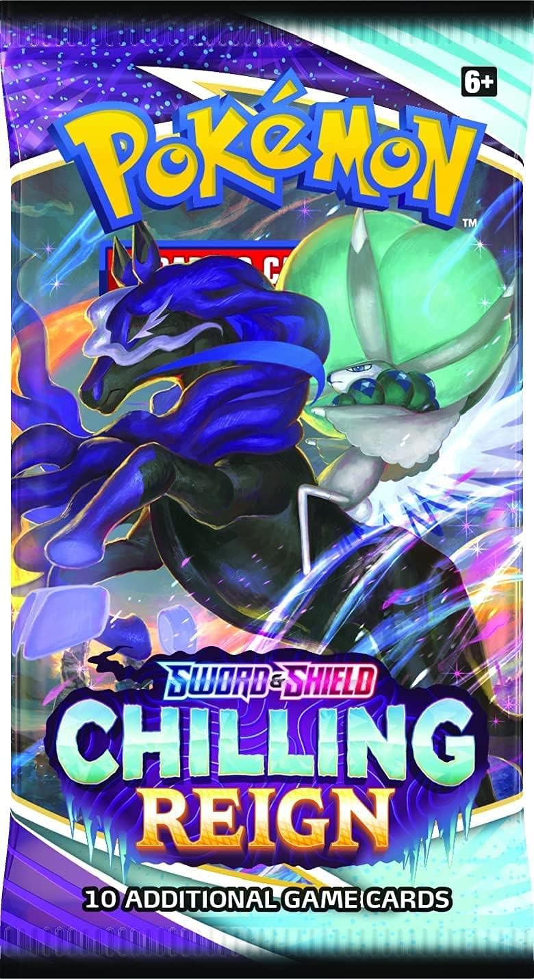Pokemon Sword & Shield Chilling Reign 3-Booster Pack Blister Both Sets Eevee & Snorlax