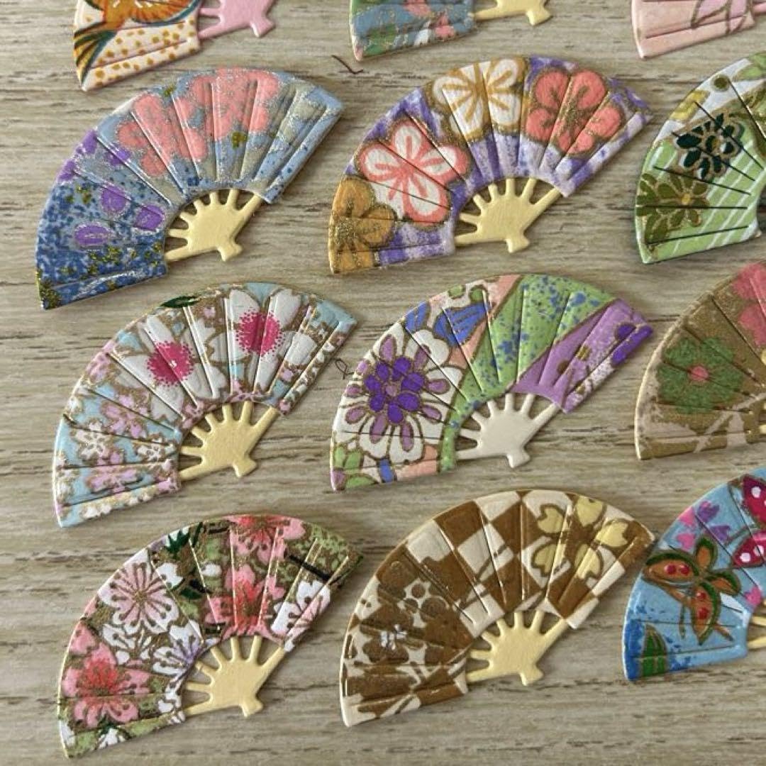 Amazon.co.jp: 909 クラフトパンチ ダイカット 扇子 友禅和紙