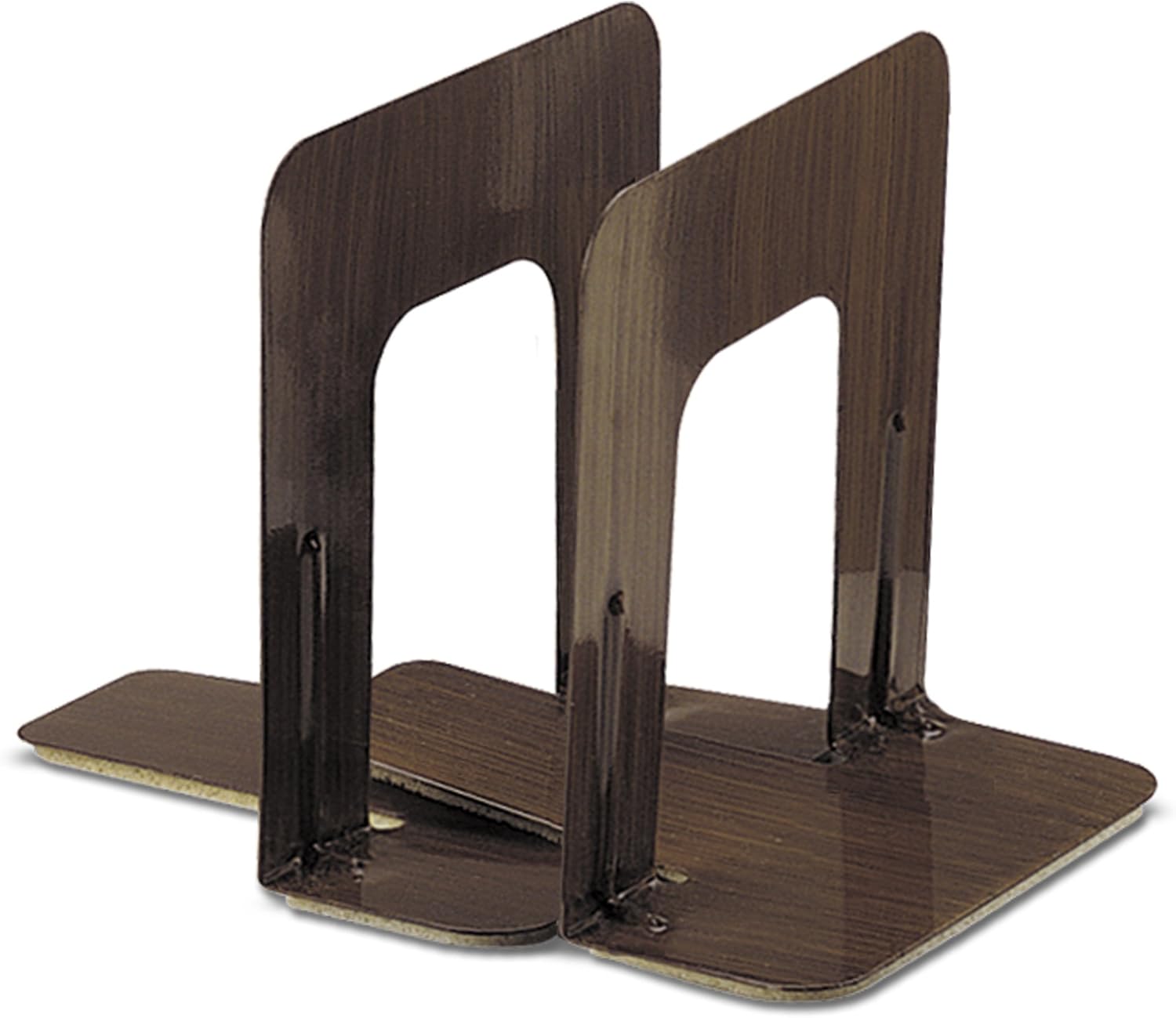 Officemate 5Inch NonSkid, Standard Steel Bookend, 1 Pair