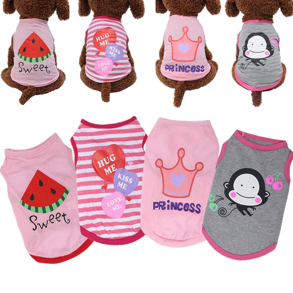 Buy Dog Clothes for Small Dogs Girl Dog Apparel & Accessories Dog