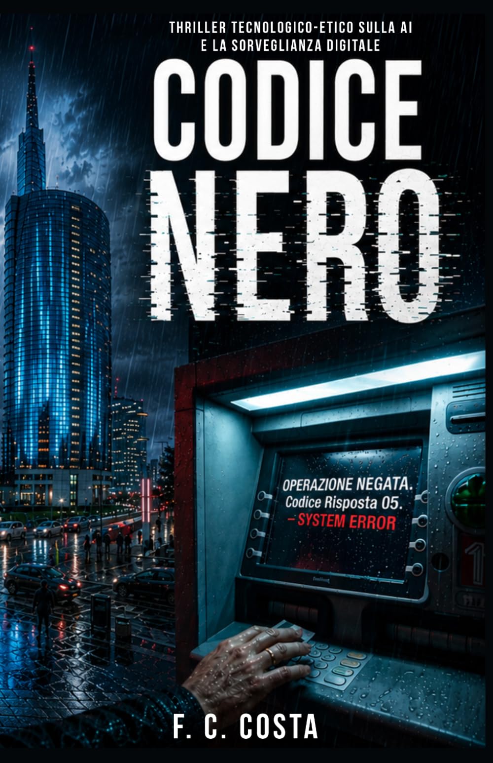 Codice Nero: Un thriller tecnologico sull'intelligenza artificiale e la sorveglianza dei dati: nell’ombra della Milano digitale non esistono errori, solo calcoli spietati.