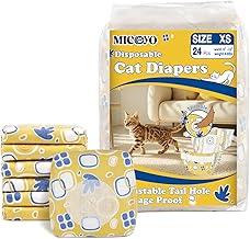 MICOOYO Cat Nappies (XS, Count, 24)