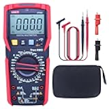 UNI-T UT89X Digital Multimeter Tester, TRMS 6000 Counts AC DC 1000V Multimetro Volt Ohm Meter Automotive Electrical Capacitance Multimeter, Measures Current Temperature NCV Resistance