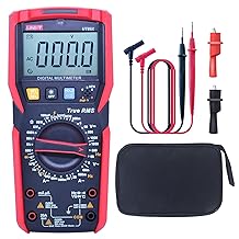 UNI-T UT89X Multímetro Digital Tester, TRMS 6000 Cuentas AC DC 1000V Multimetro Volt Ohm Medidor Eléctrico Automotriz de Capacitancia, Mide Corriente Temperatura NCV Resistencia