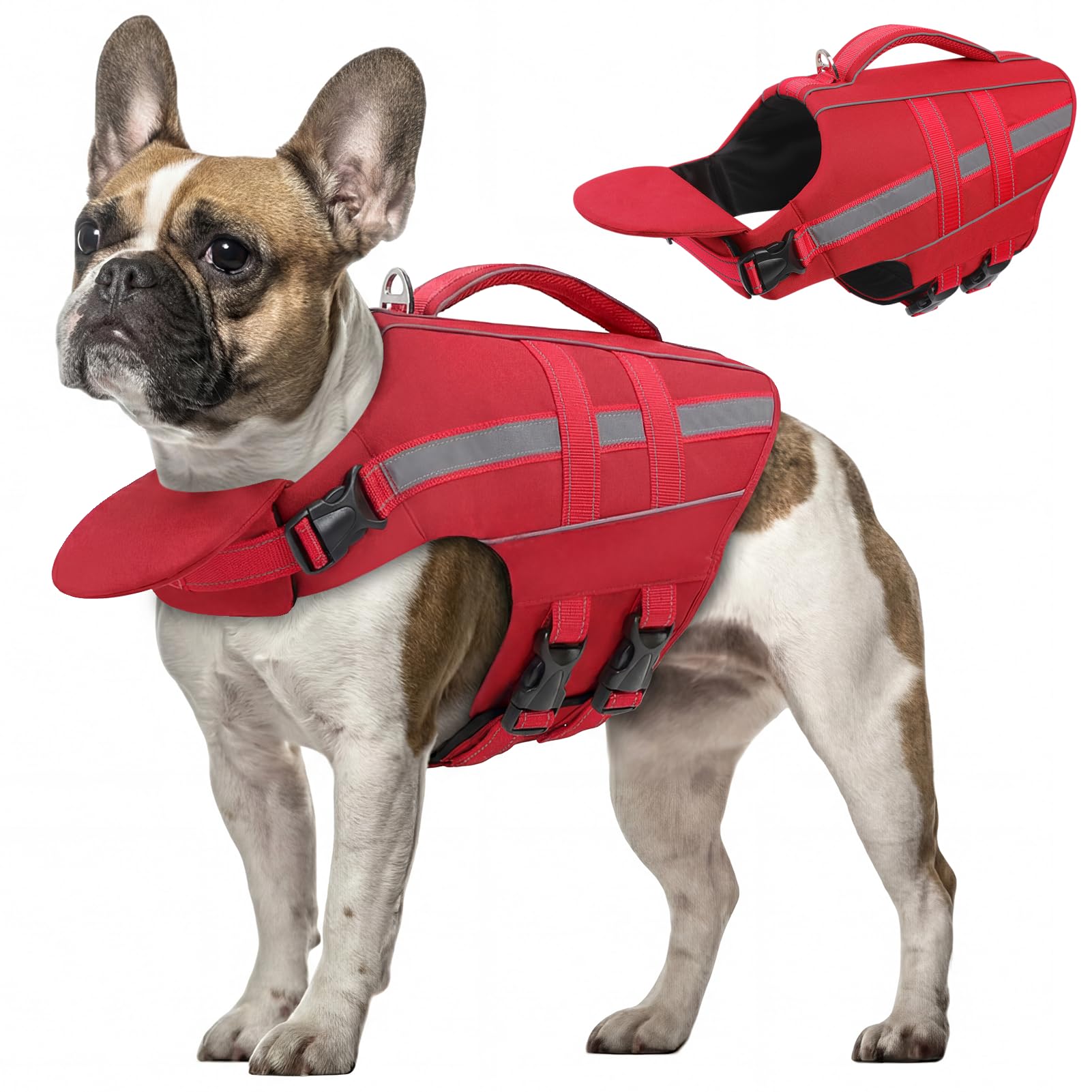 Amazon | 犬用ライフジャケット 犬用ライフベスト 水泳 ボート用
