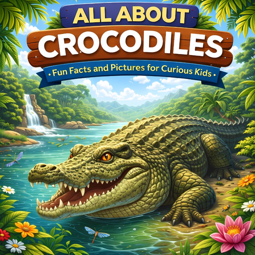 All About Crocodiles: Fun Facts and Pictures for Curious Kids