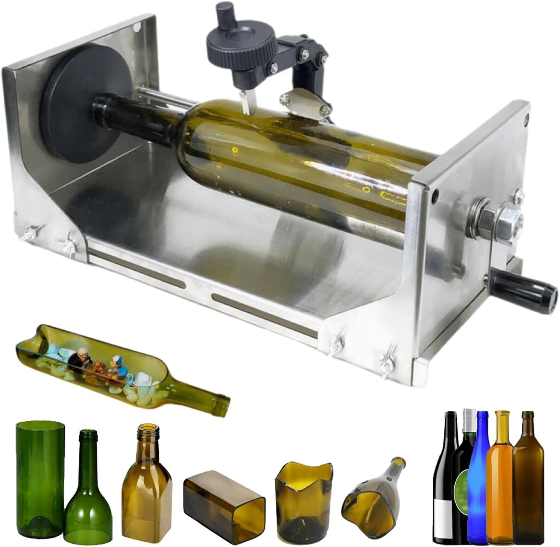 Kit de découpe bouteilles en verre pour créer vos bougies et verres de table