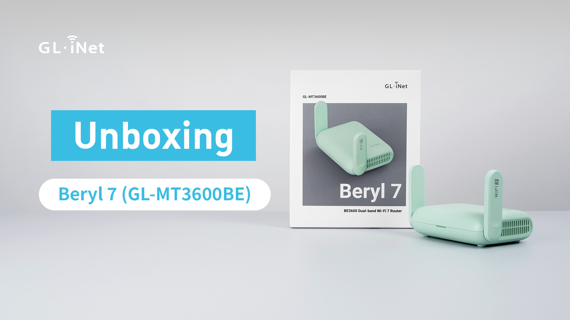 GL.iNet GL-MT3600BE Beryl 7 Dual-Band Wi-Fi 7 Reisrouter | Dual