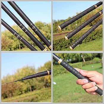 Amazon | NOSTA 長く2.7M-10M超軽量溪流竿、鯉釣りロッド、炭素